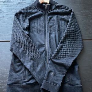 Lululemon waffle knit wool blend windbreaker